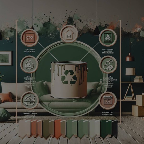 Quels sont les critères pour sélectionner une peinture écologique pour un salon ?