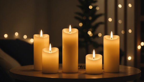 Top bougie led rechargeable pour une ambiance chic et cosy